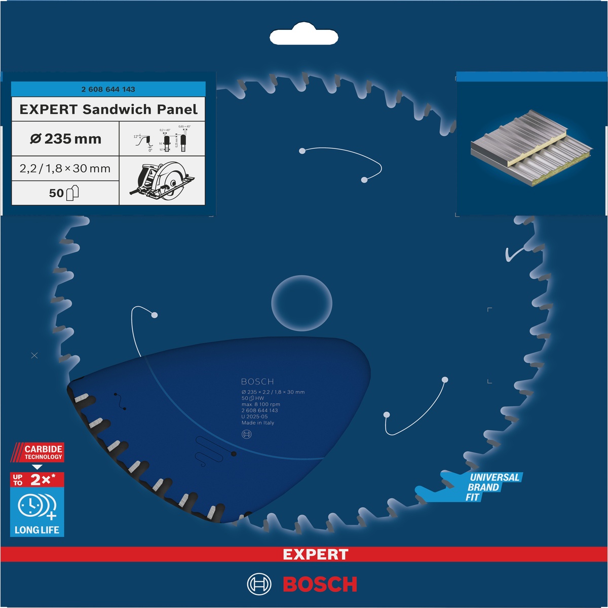 Bosch Kreissägeblatt Expert for Sandwich Panel