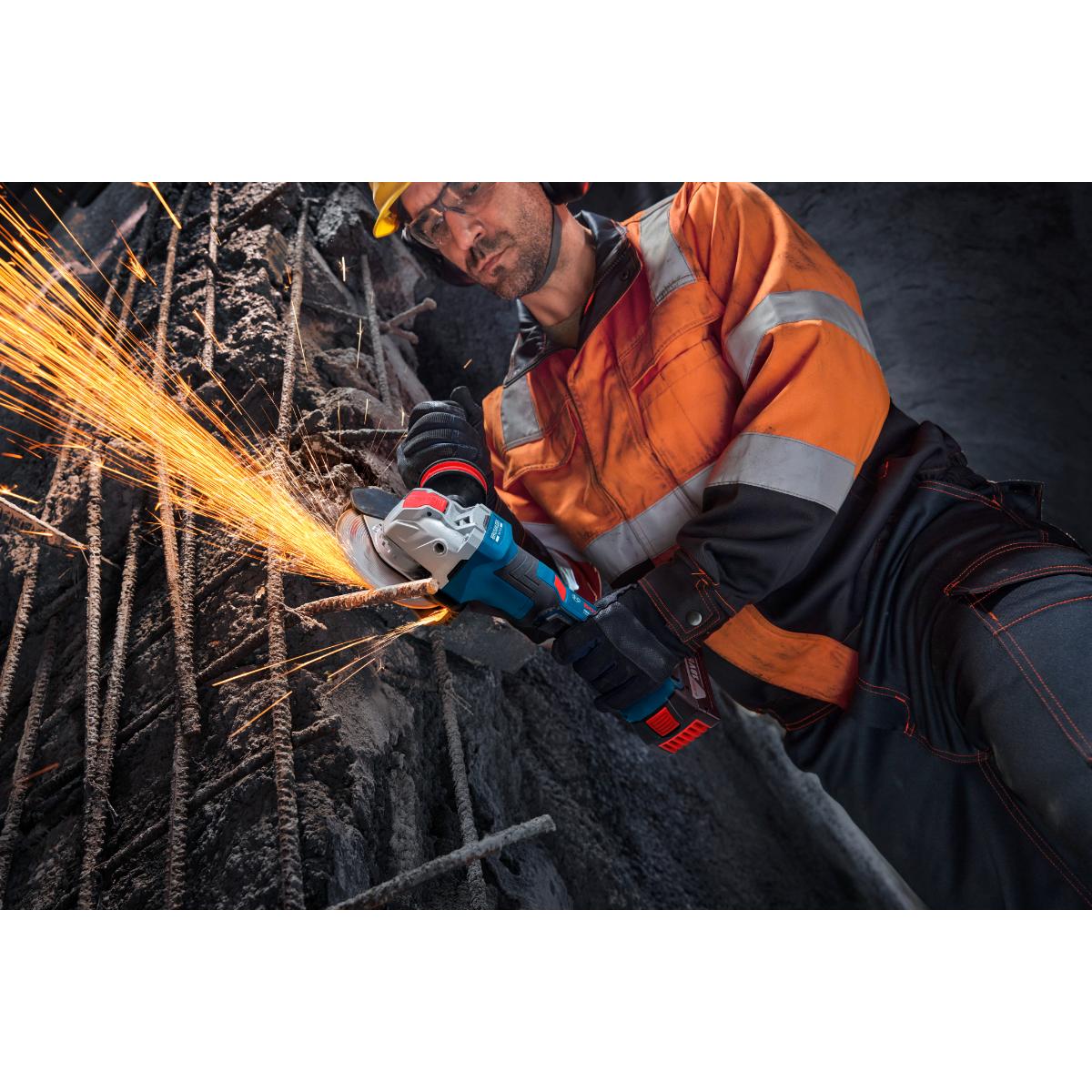 Bosch Winkelschleifer mit X-LOCK GWX18V-11PS