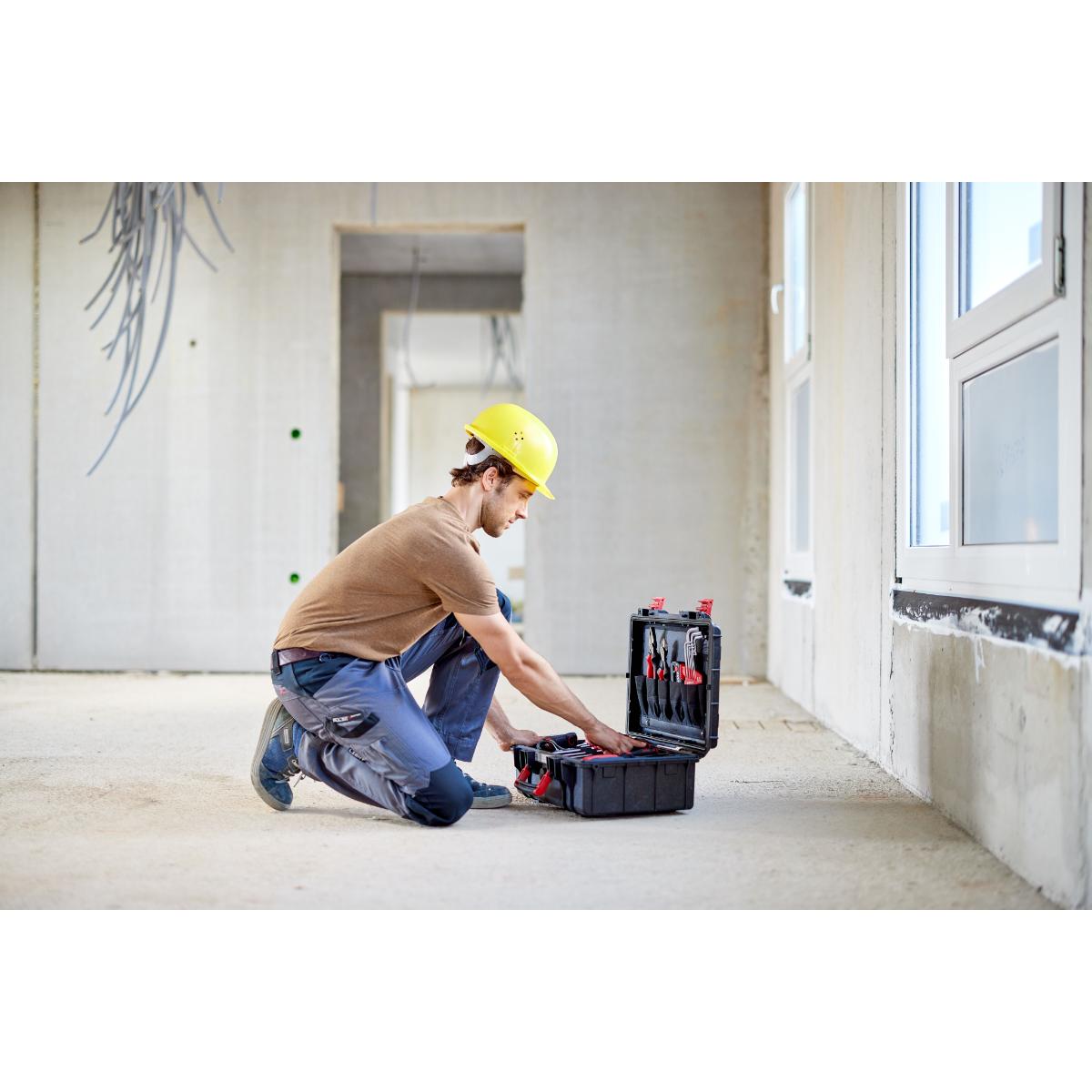 Wiha Werkzeugkoffer Basic Set L mechanic 36-teilges Set