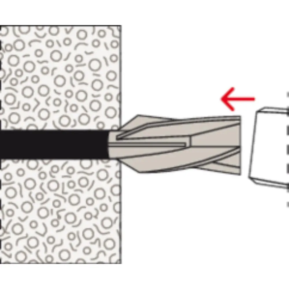 Fischer Gasbetondübel GB 8