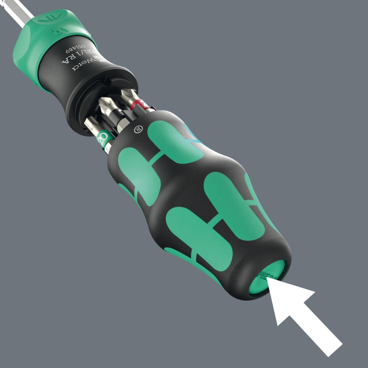 05051519001we Wera Kraftform Kompakt 28 RA 1, 6-teiliges Set