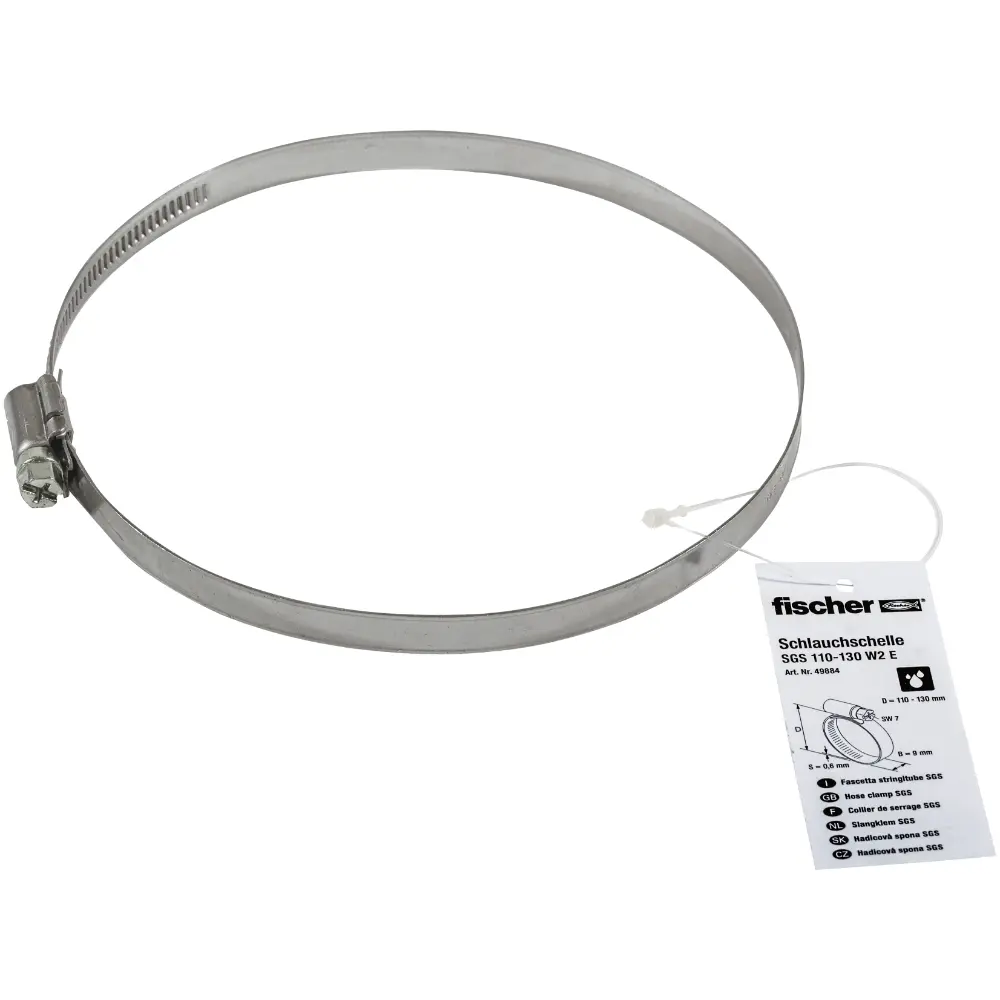 Fischer Schlauchschelle SGS 9 W2 110-130 E