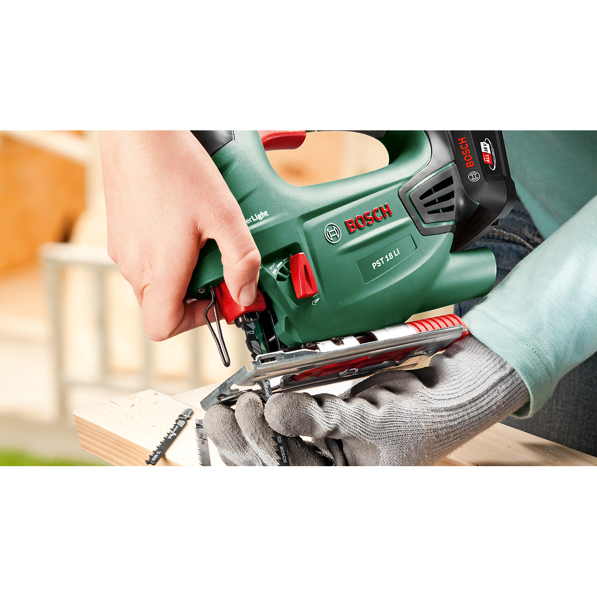 Bosch Stichsäge PST 18 LI Solo-Gerät
