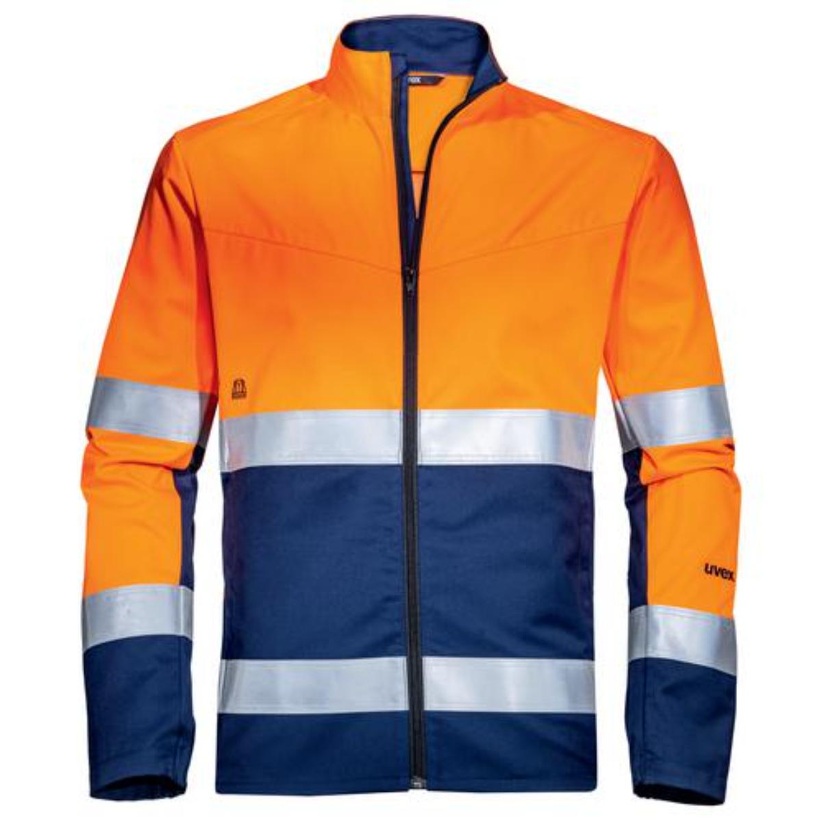 uvex suXXeed construction Bundjacke Warnfarben - körpernaher Schnitt