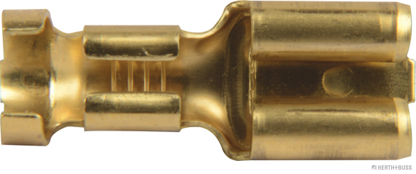 HERTH&BUSS Crimpverbinder, 6,3 mm x 0,8 mm