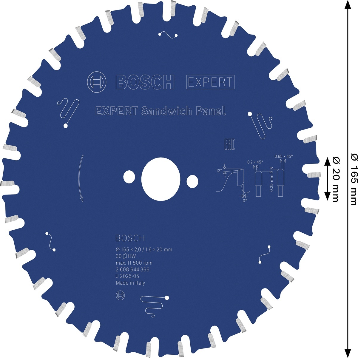 Bosch Kreissägeblatt Expert for Sandwich Panel