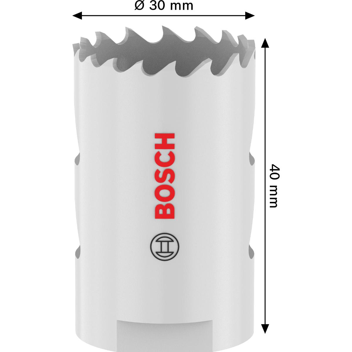 Bosch Multi Material Lochsäge mit Gewinde, 30 x 40 mm