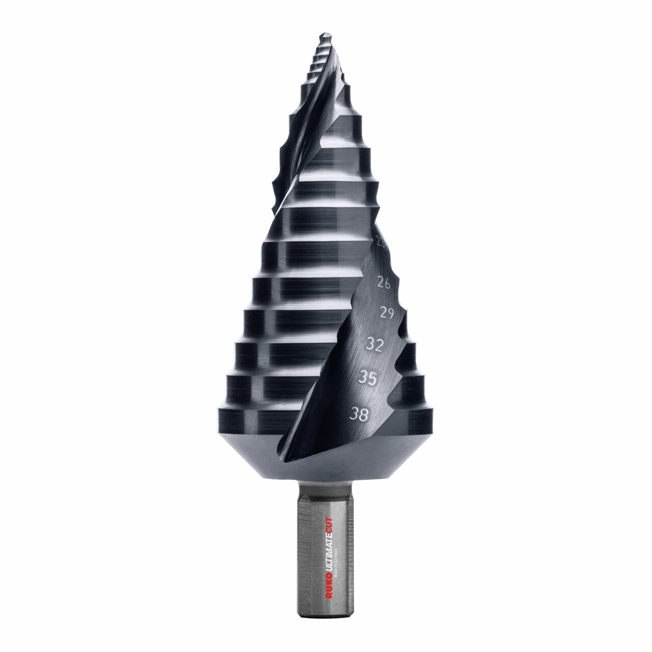 RUKO ULTIMATECUT Stufenbohrer-Satz HSS-Co 5 RUnaTEC mit FLOWSTEP® Spitze 