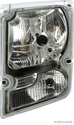 HERTH&BUSS Hauptscheinwerfer, links, H4, PY21W, W5W
