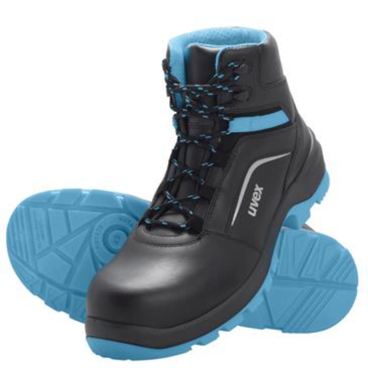 9557835uv uvex 2 xenova Sicherheitsschuh S2 Halbschuh Velours