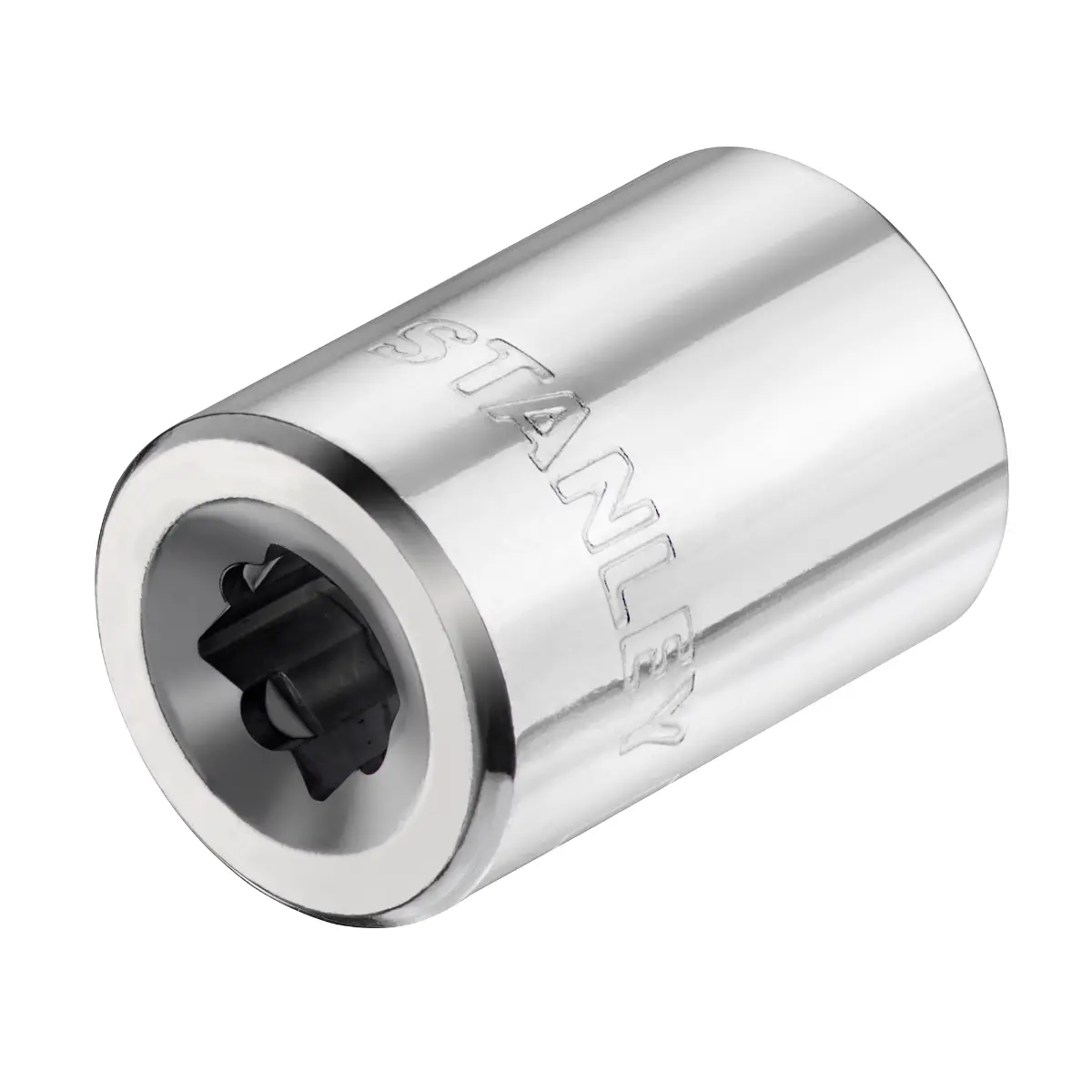 STANLEY 1/4 Zoll 6-Kant Stecknuss 14 mm mit MaxiDrive-Profil