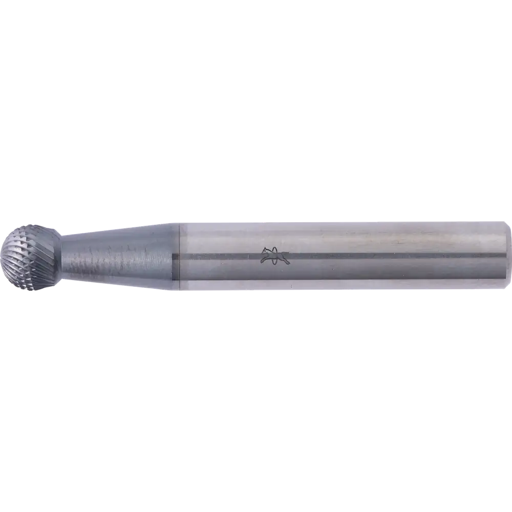 PFERD TOOLS Hartmetall Hochleistungsfrässtift MICRO Kugel KUD Ø 06x05mm Schaft-Ø 6mm HICOAT beschichtet für die Feinbearbeitung