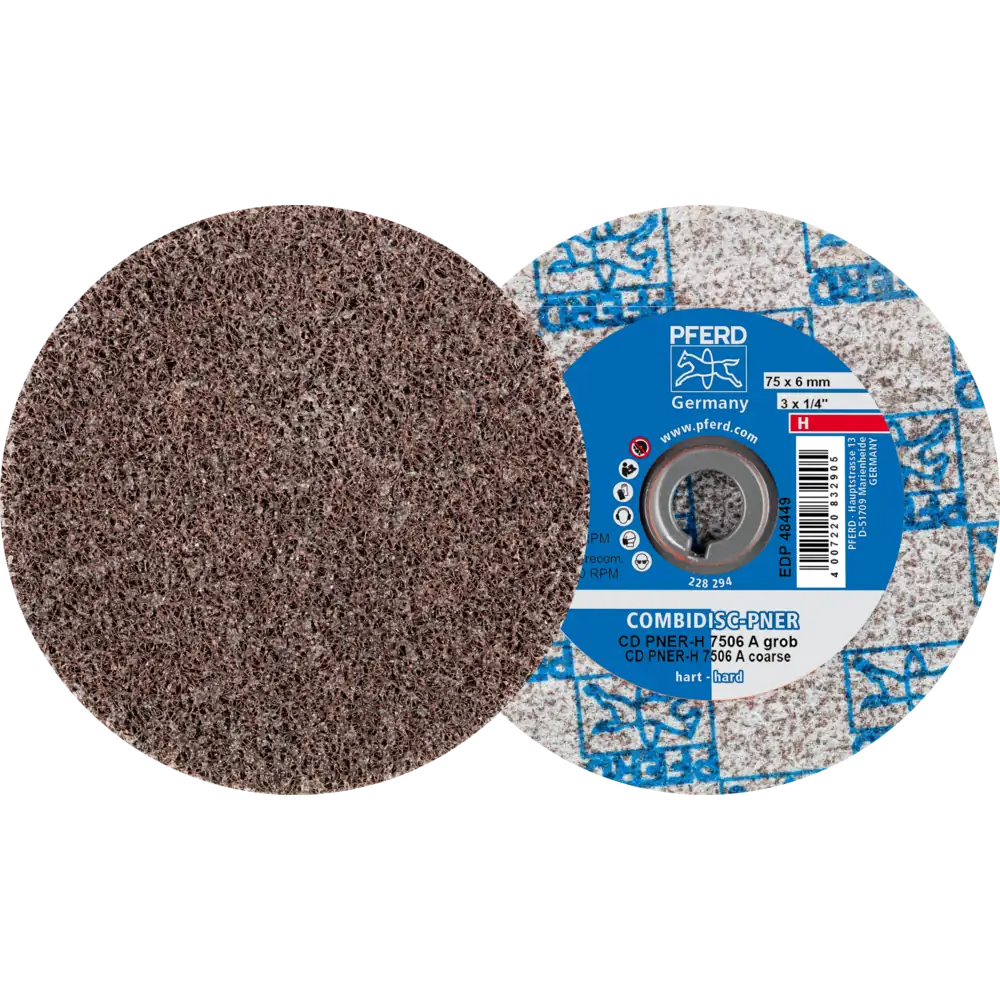 PFERD TOOLS COMBIDISC verpresste Vliesronde CD PNER