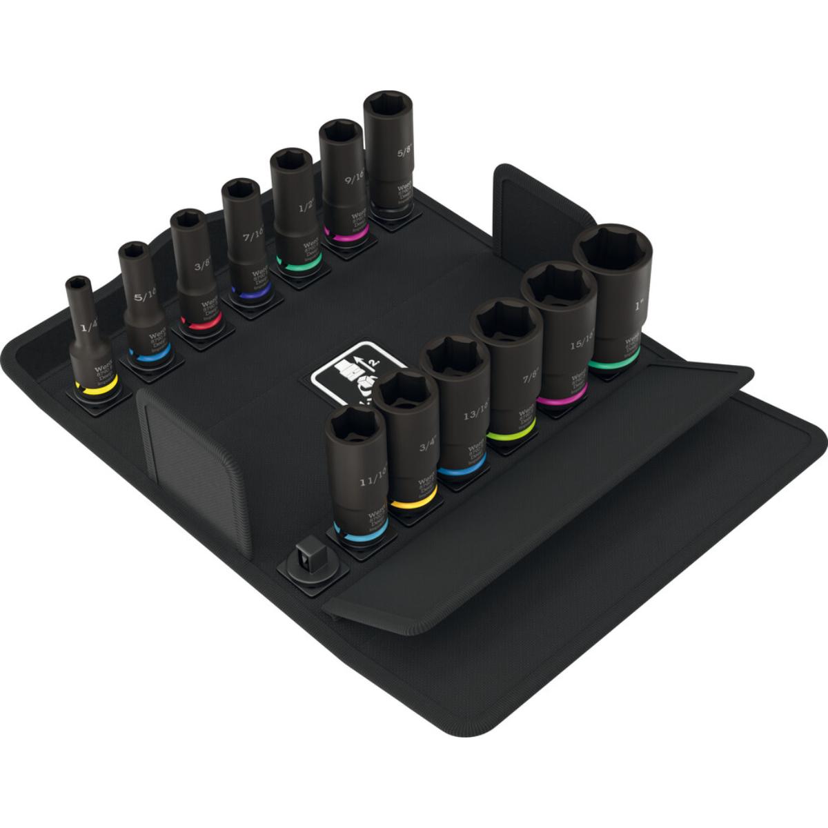 05005581001we Wera 8790 B Impaktor Deep Imperial,1, 13-teiliges Set