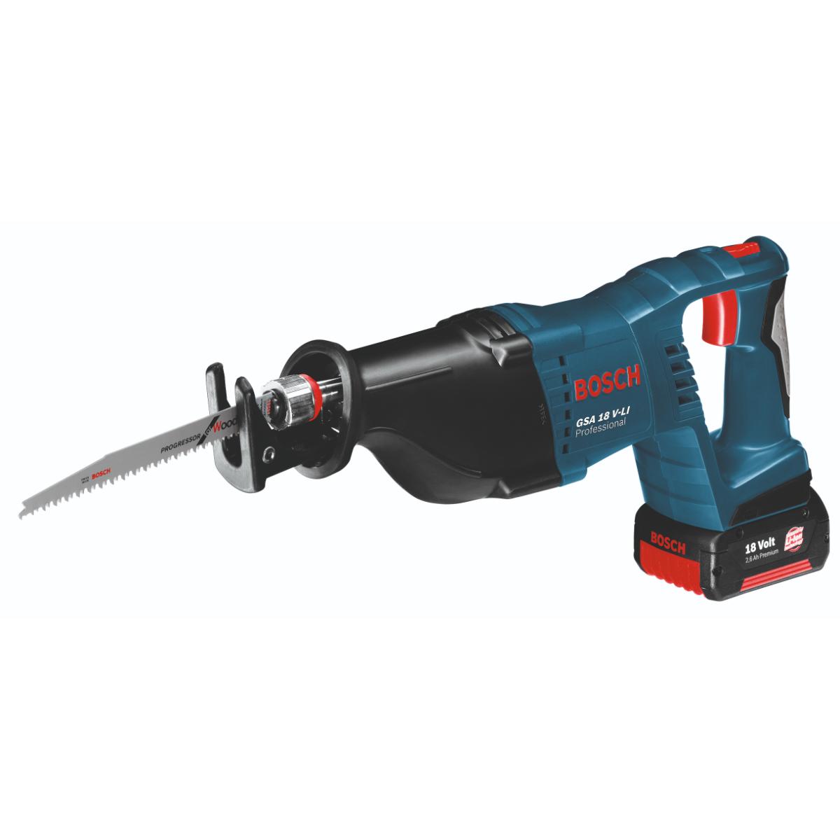 Bosch Combo Kit Set, 5 18V: GSR 18V-55/GWS 18V-10/GKS 18V-57-2/GSA 18V-LI/GST 18V-125B