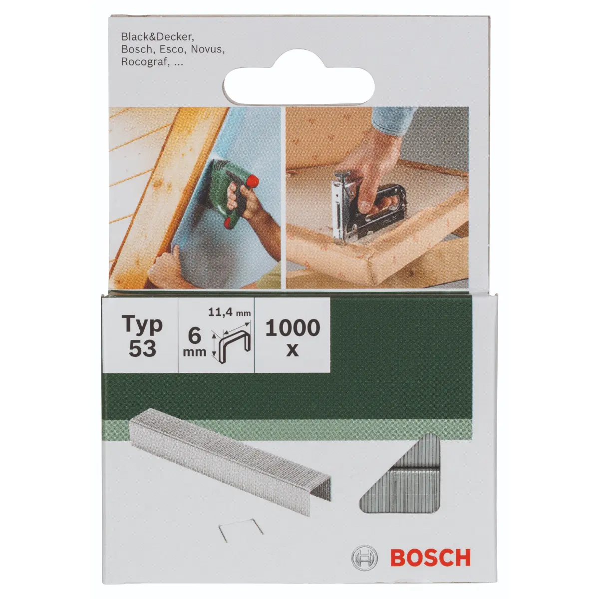 Bosch Klammer Typ 53, L= 6 mm