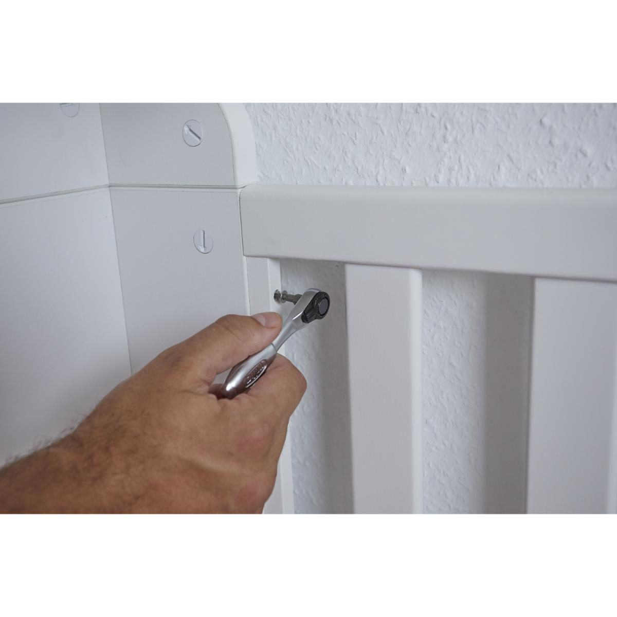 Wiha Bit-Ratsche 90 mm mit Daumenrad Außensechskant 1/4 zoll