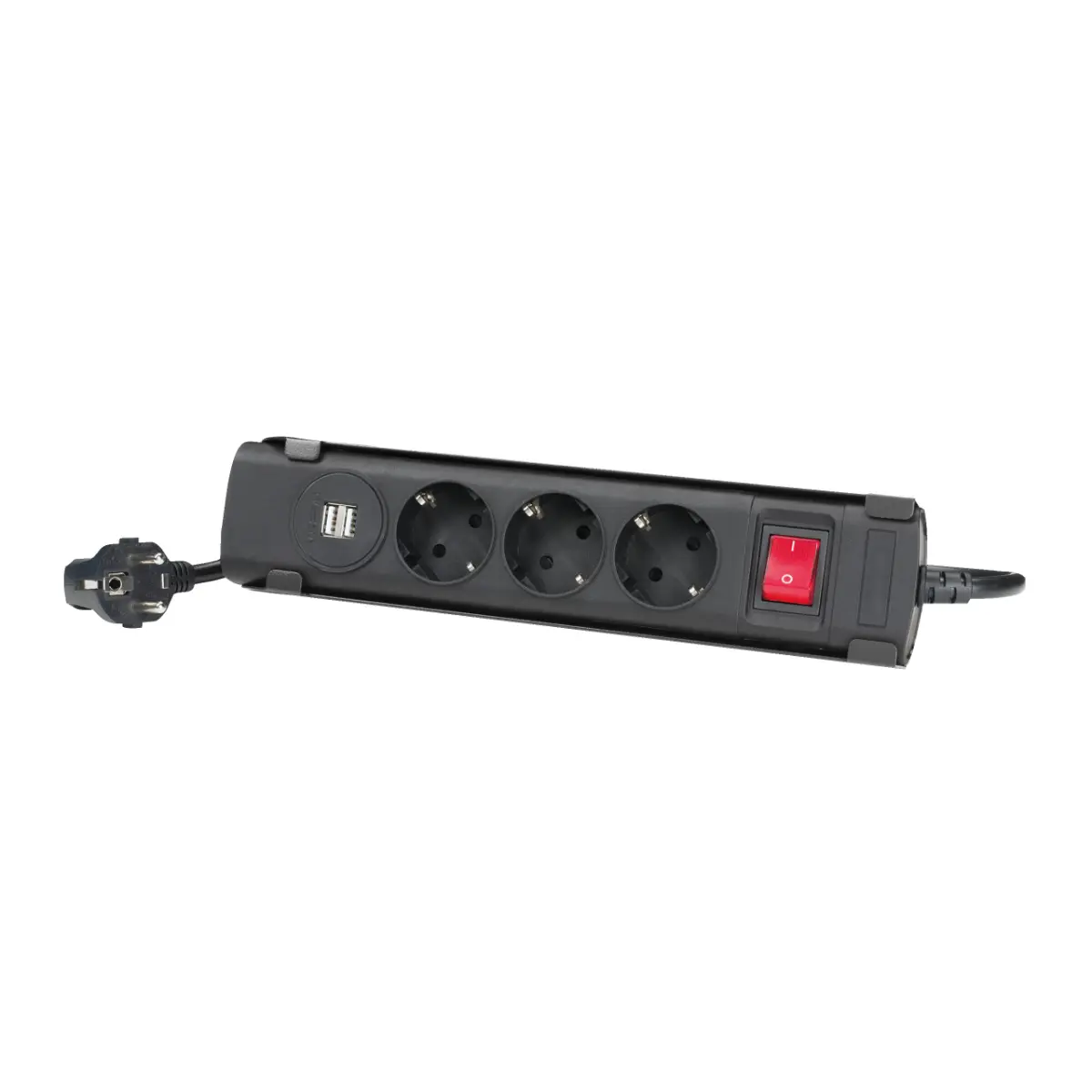 Milwaukee Magnetischer 240-Volt-Elektroverteiler für alle TOOLGUARD Werkstattwagen, grau