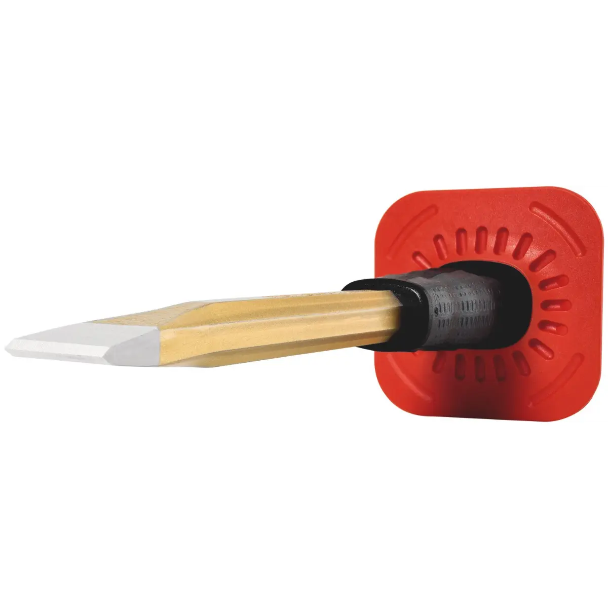 Rennsteig Maurermeißel mit Handschutz 23 x 300 mm, 8-kant 16 mm, lackiert