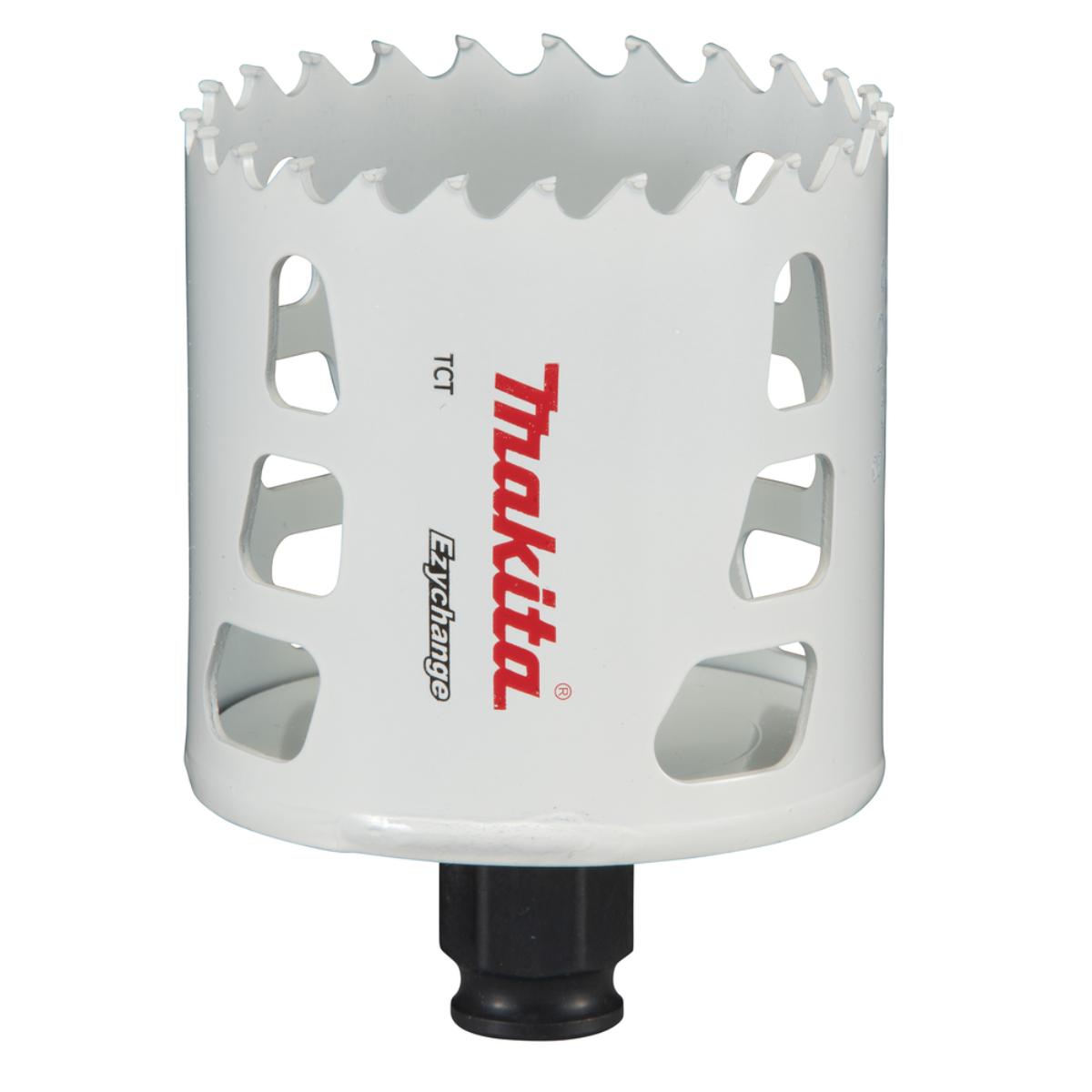 Makita Lochsäge Ezychange TCT Hartmetall Ø 68 mm, Schnitttiefe 60 mm, Schnellwechselsystem, Hartmetall Verzahnung