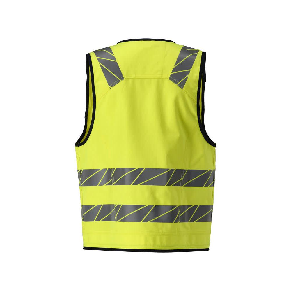 MASCOT Herren Werkzeugweste Hi-vis Gelb / Schwarzblau