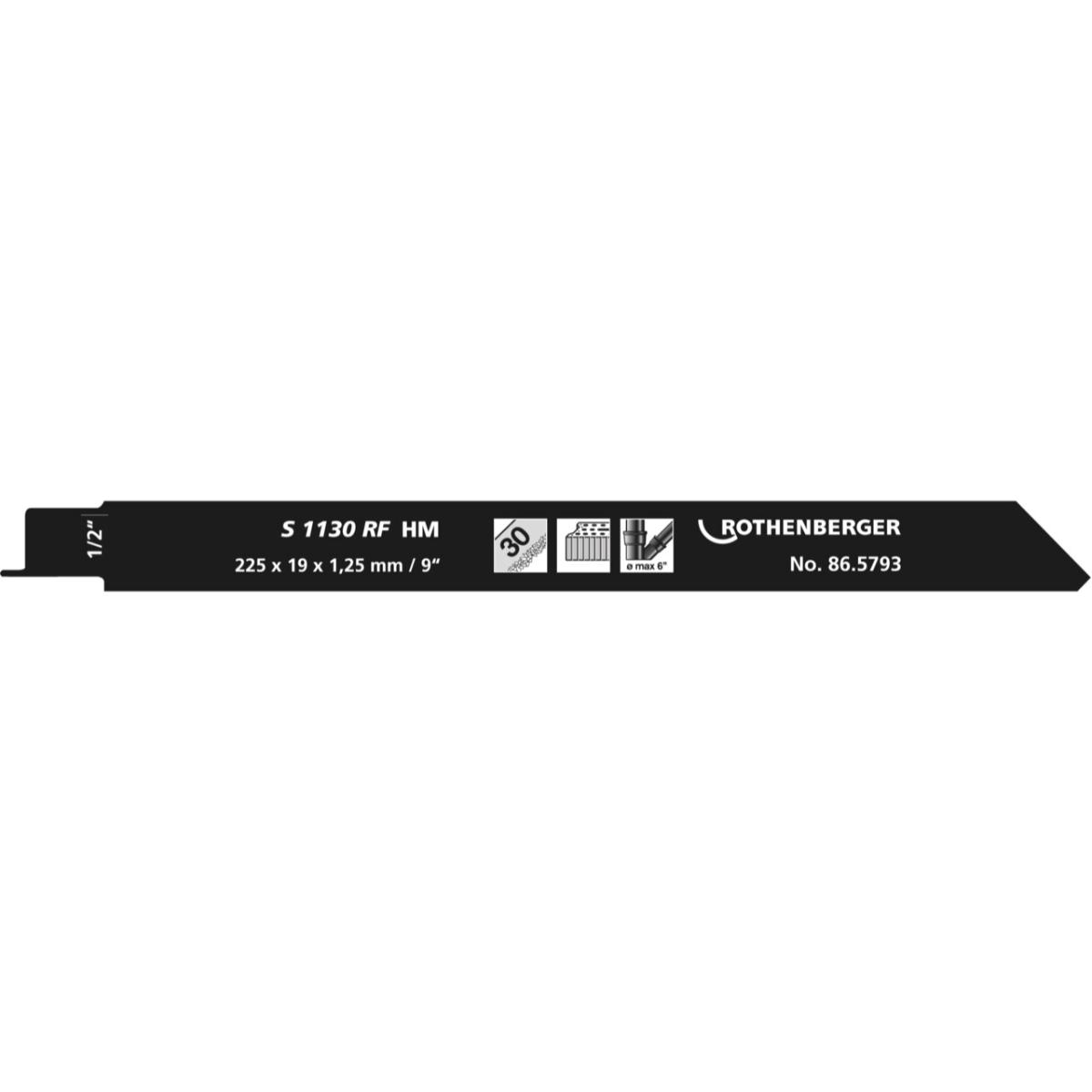 Rothenberger Universal - Sägeblatt, 225x20x1,25 - 5 Stück