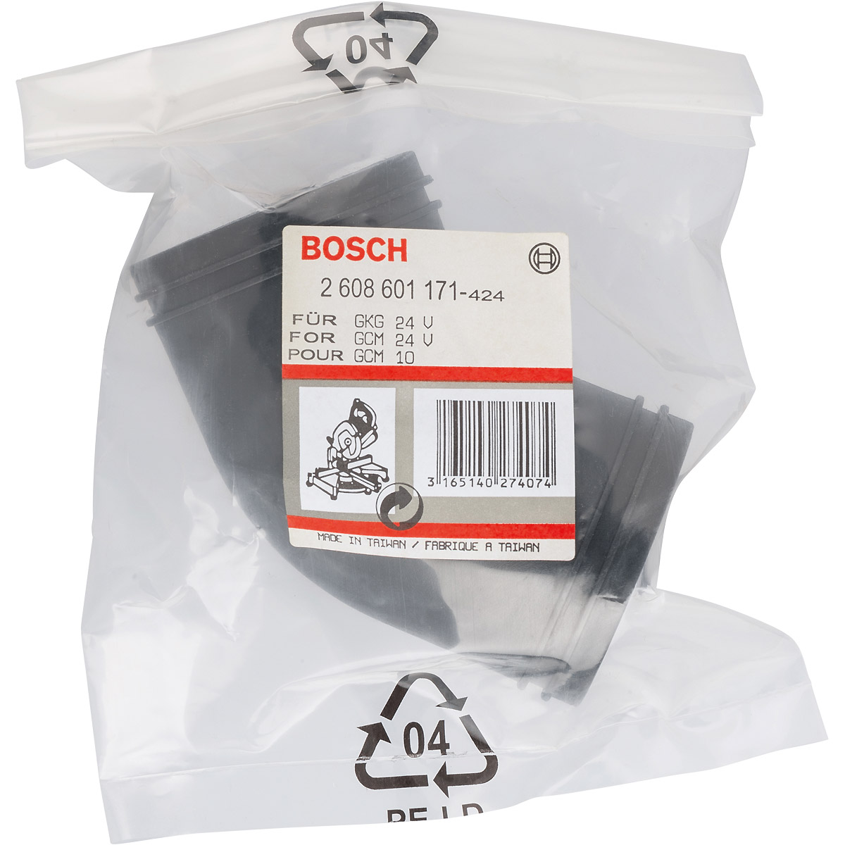 Bosch Absaugadapter für GKG 24 V, GCM 10
