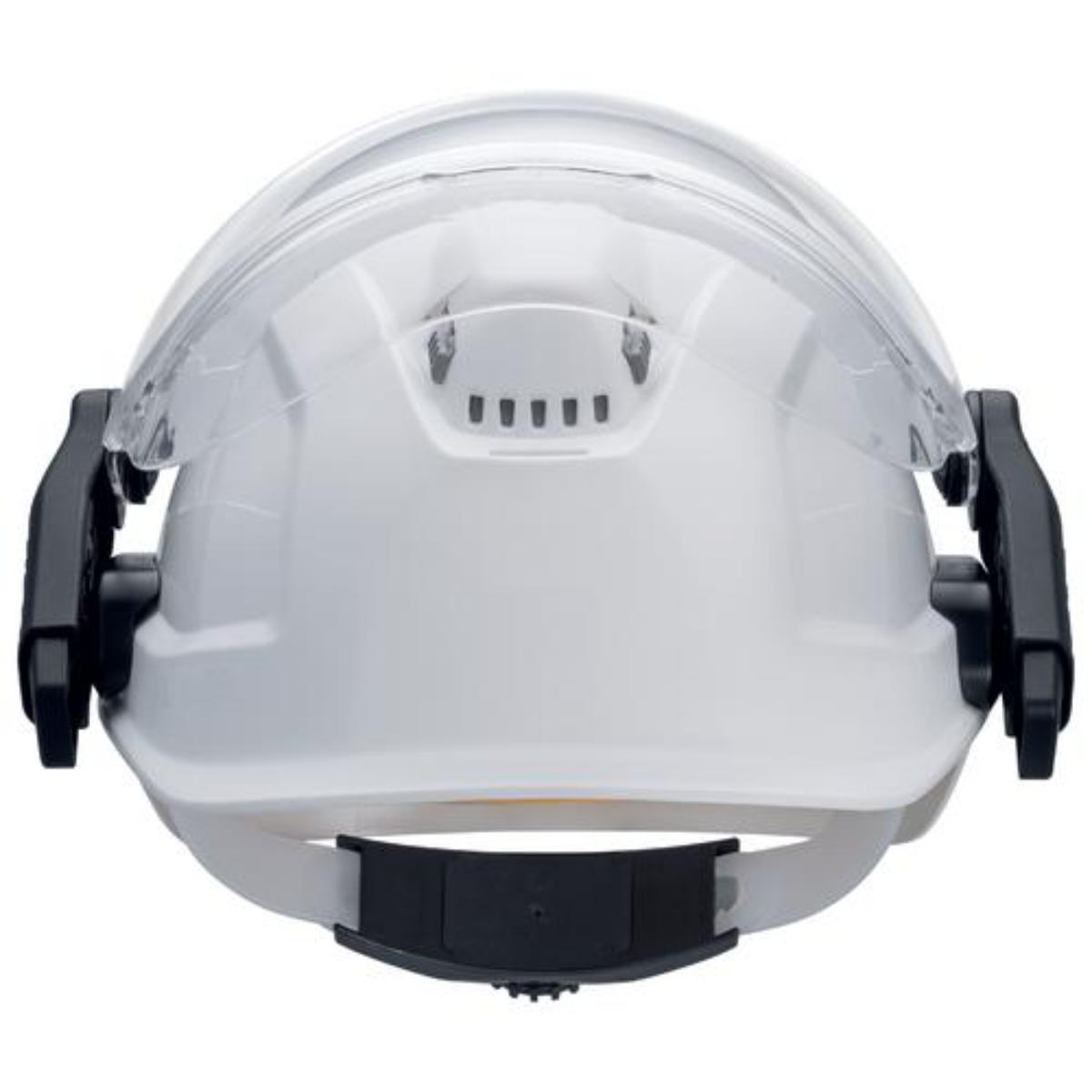 uvex Visier pheos mit Kinnschutz