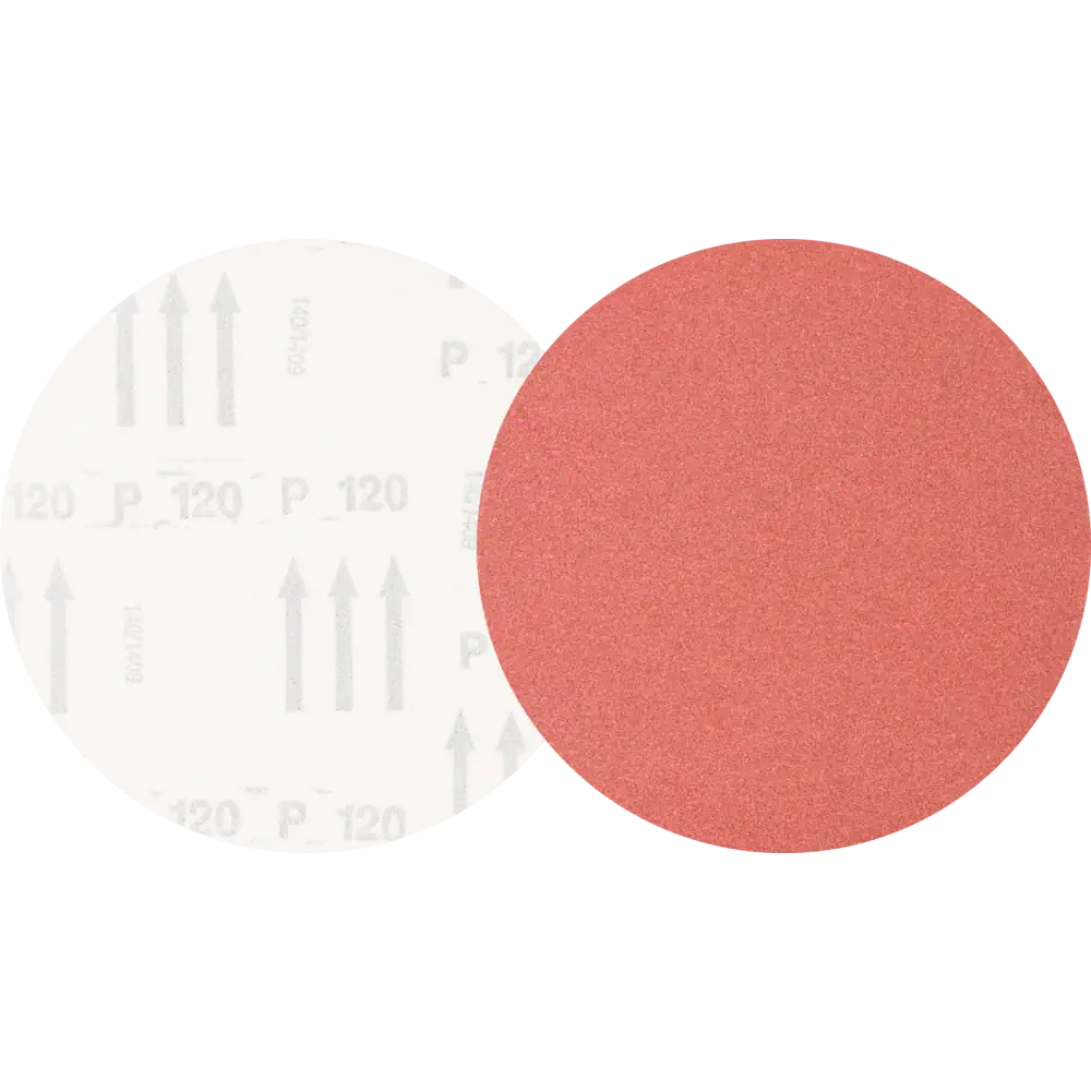 PFERD TOOLS Universal Korund Klettscheibe KSS ohne Absauglöcher für Exzenterschleifer