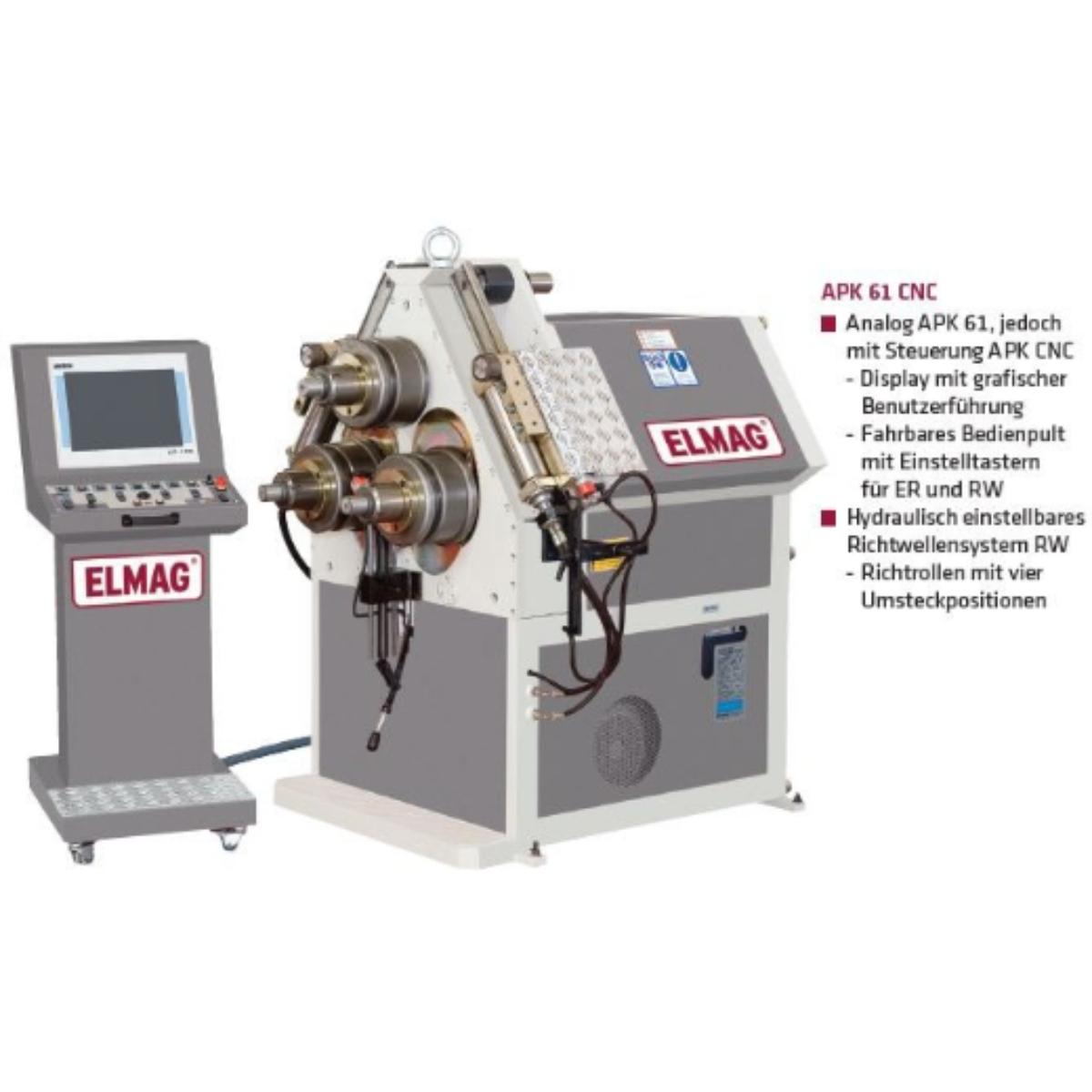 ELMAG Hydraulische Ringbiegemaschine