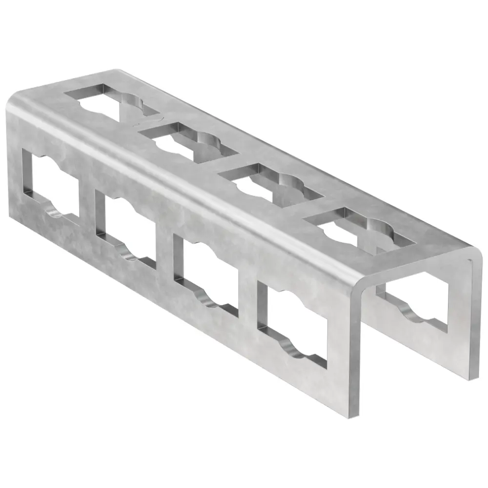 Fischer Schienenverbinder PFUF OC zinklamellenbeschichtet