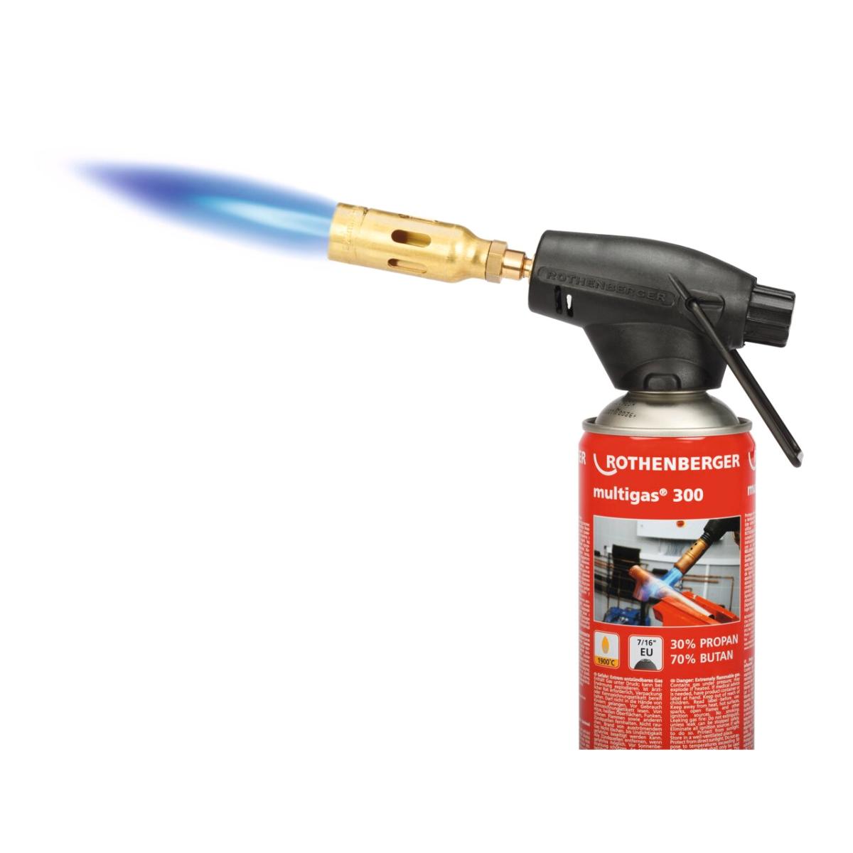 Rothenberger ROFIRE Set mit Multigas 300, 7/16 Zoll - EU