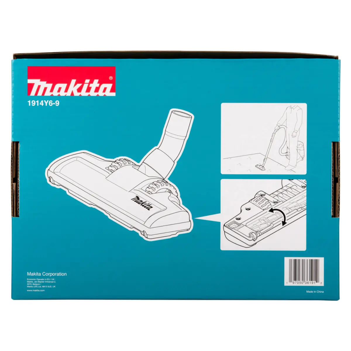 Makita Bodendüse mit rotierender Bürste - 1914Y6-9