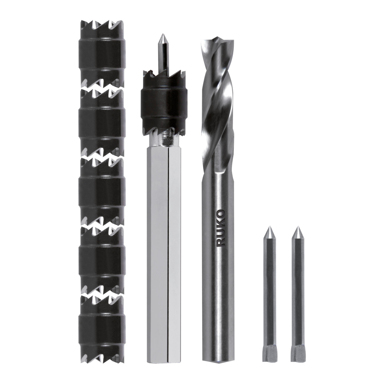 RUKO Schweißpunktfräser-Sondersatz - 9-tlg.