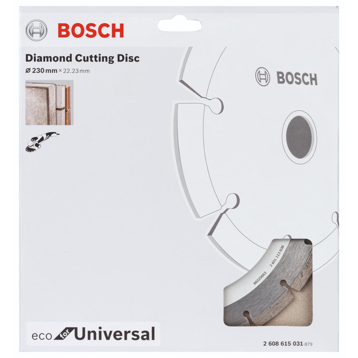 Bosch Diamanttrennscheibe Eco For Universal