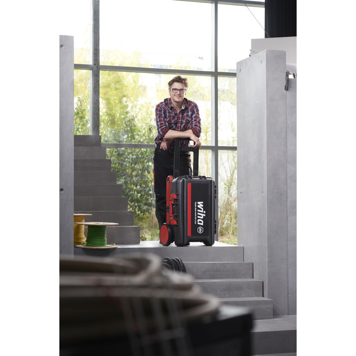 Wiha Werkzeugkoffer XXL 4 Trolley electric 80-teilges Set