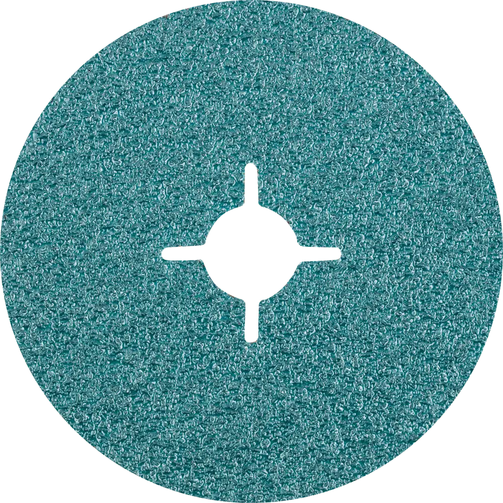 PFERD TOOLS Zirkon Fiberscheibe Z für hohen Abtrag auf Stahl