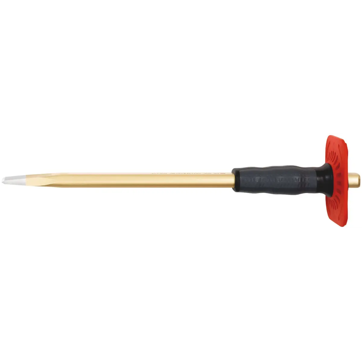 Rennsteig Maurermeißel mit Handschutz 29 x 350 mm, poliert