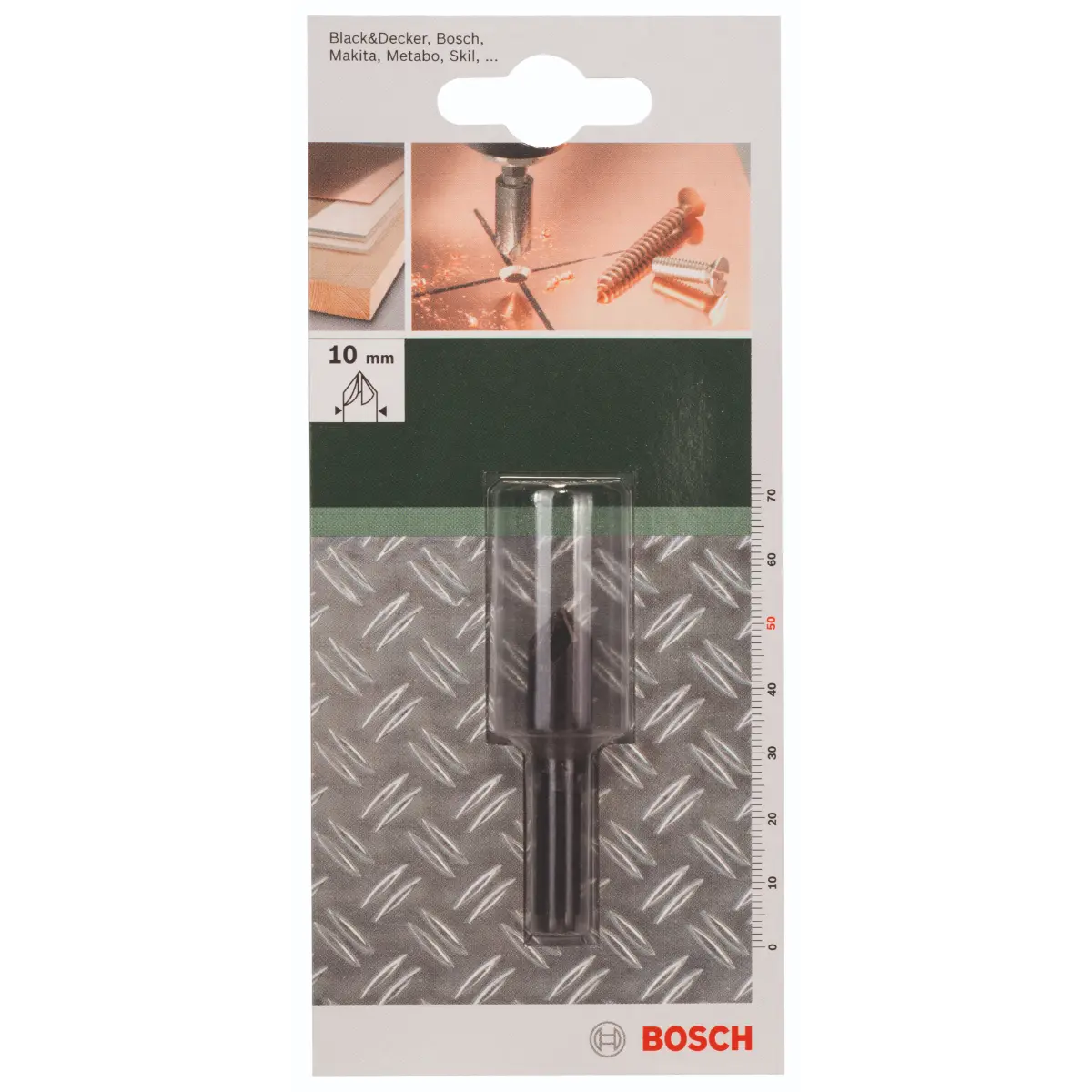 Bosch Kegelsenker Werkzeugstahl D= 10,0 mm, M 5