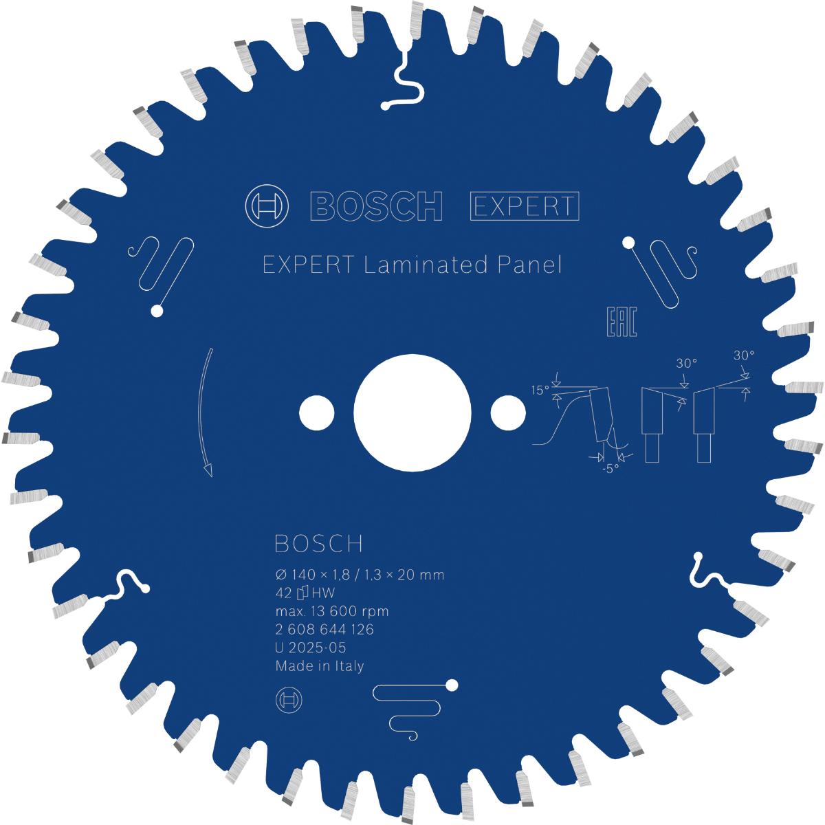 Bosch Kreissägeblatt Expert for Laminated Panel
