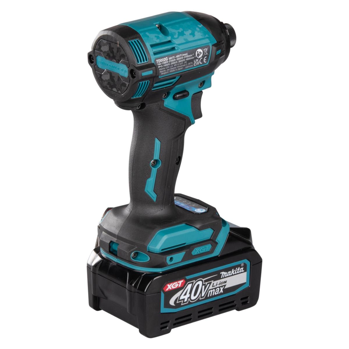 Makita Akku-Schlagschrauber 40V max. 1/4" 220 Nm 0-3.700 min⁻¹