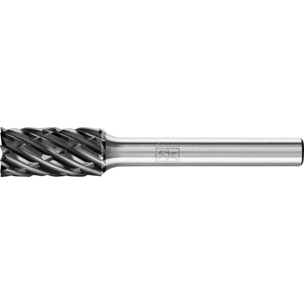 PFERD TOOLS Hartmetall Hochleistungsfrässtift STEEL Zylinder ZYAS stirn HICOAT Stahl