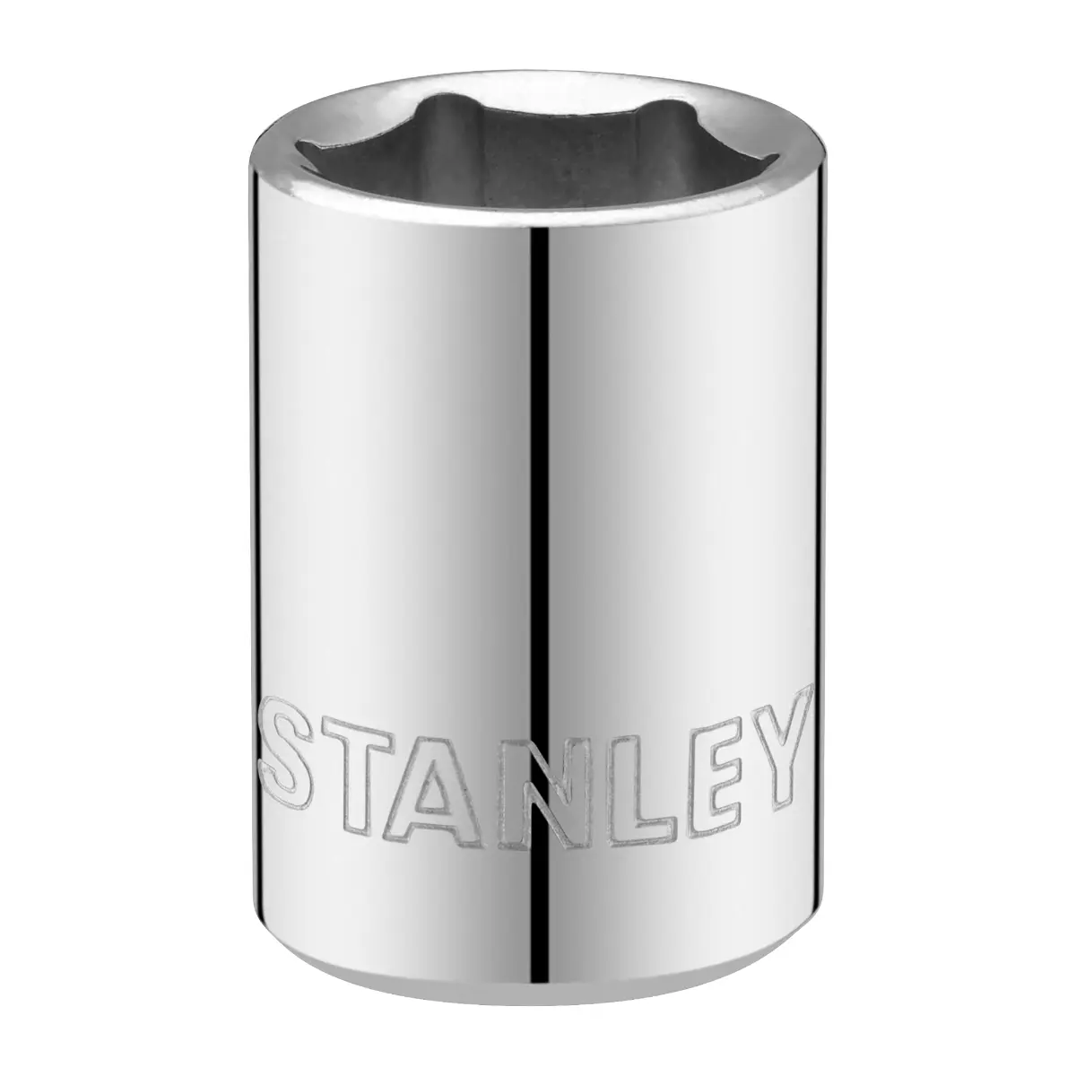 STANLEY 3/8 Zoll 6-Kant Stecknuss 13 mm mit MaxiDrive-Profil