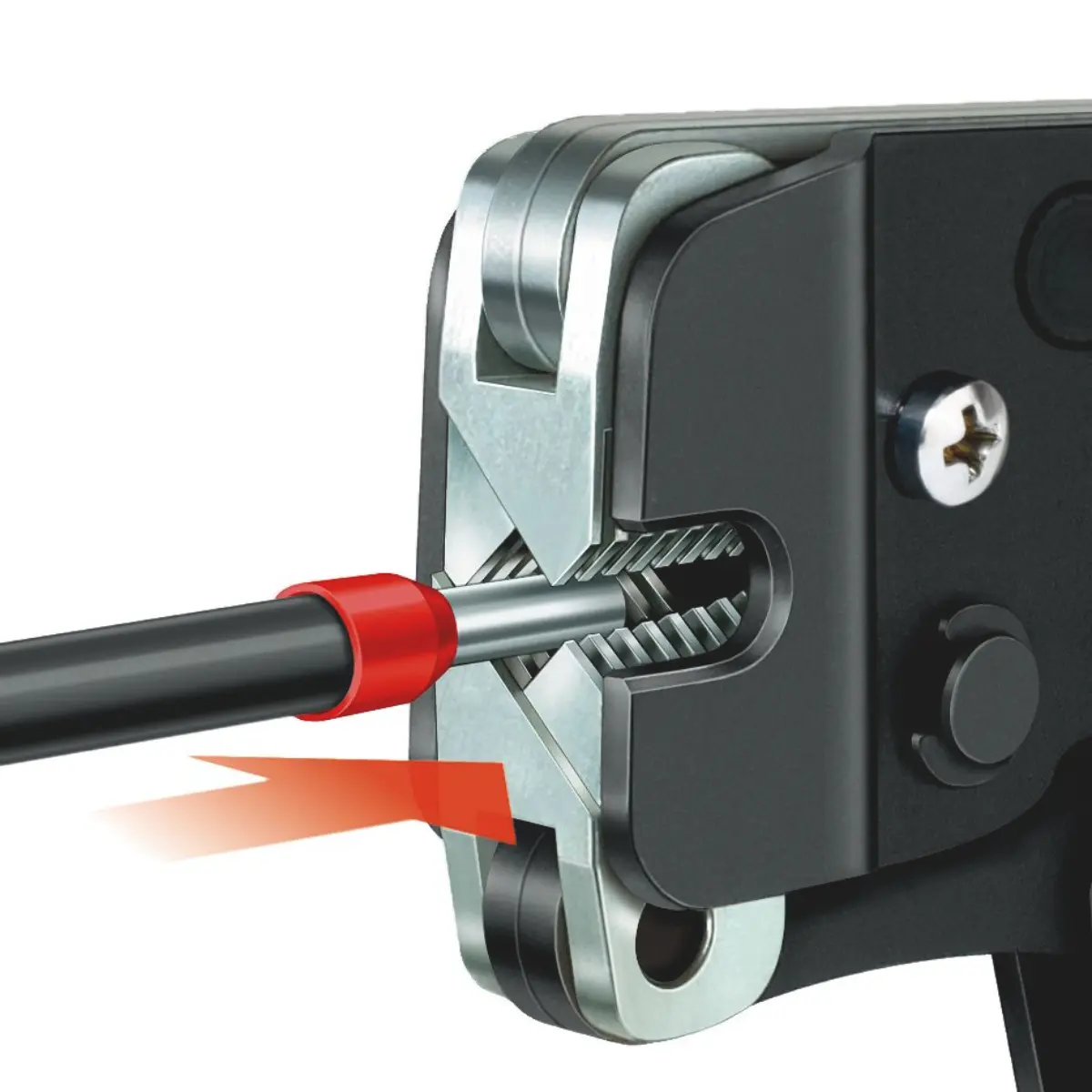 Rennsteig Aderendhülsencrimpzange PEW 8.87 für 0,08 - 10,0 mm², brüniert