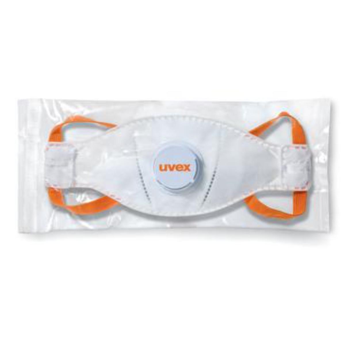 Uvex silv-Air premium 5210+ Atemschutzmaske FFP2 - 15 Stück
