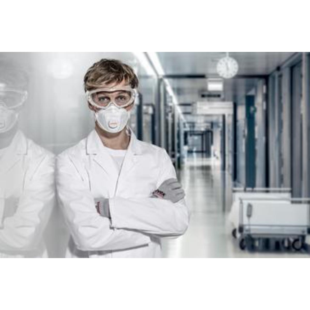 Uvex silv-Air premium 5210+ Atemschutzmaske FFP2 - 15 Stück