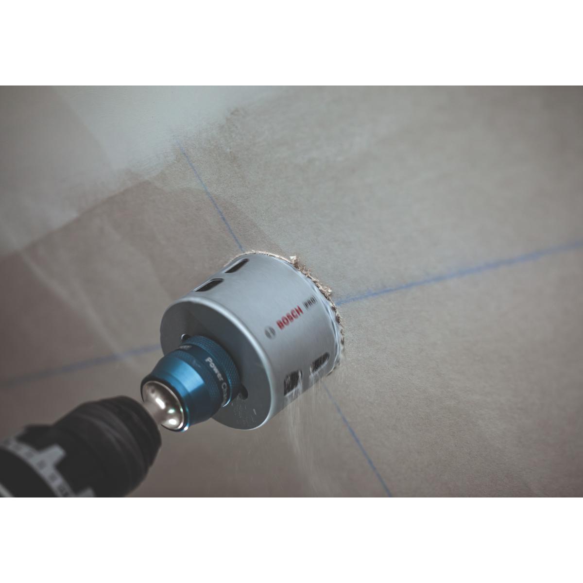 Bosch Wood and Drywall Lochsäge mit Aufsteckhalter und Randsenker, 68 x 30 mm