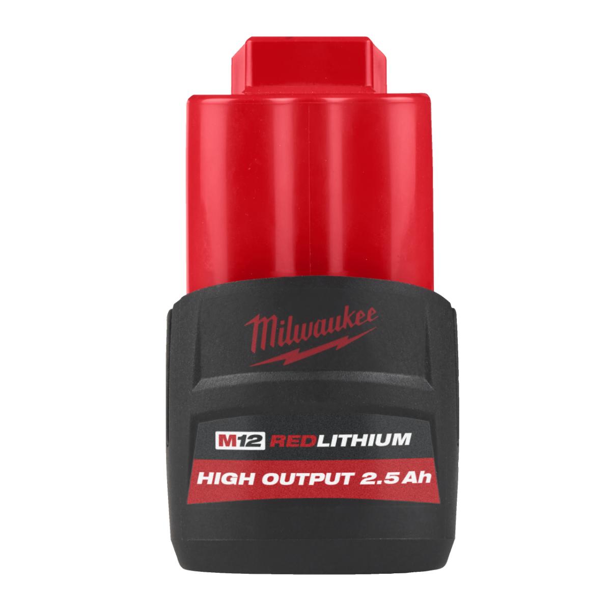 Milwaukee M12 HIGH OUTPUT 2,5-Ah-Akku M12 HB2.5 (High Output)