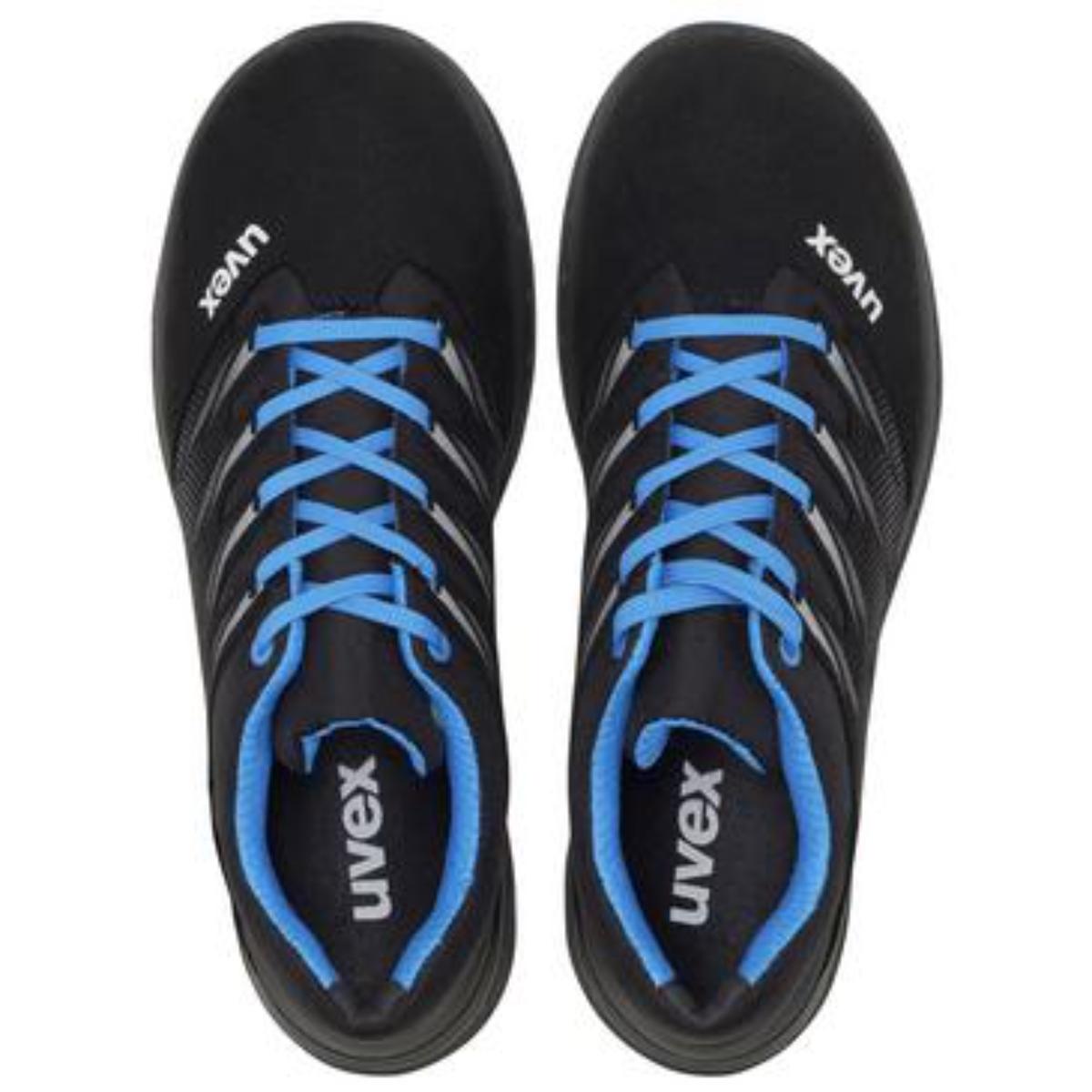 uvex 2 trend Sicherheitsschuh Halbschuhe S2 blau-schwarz