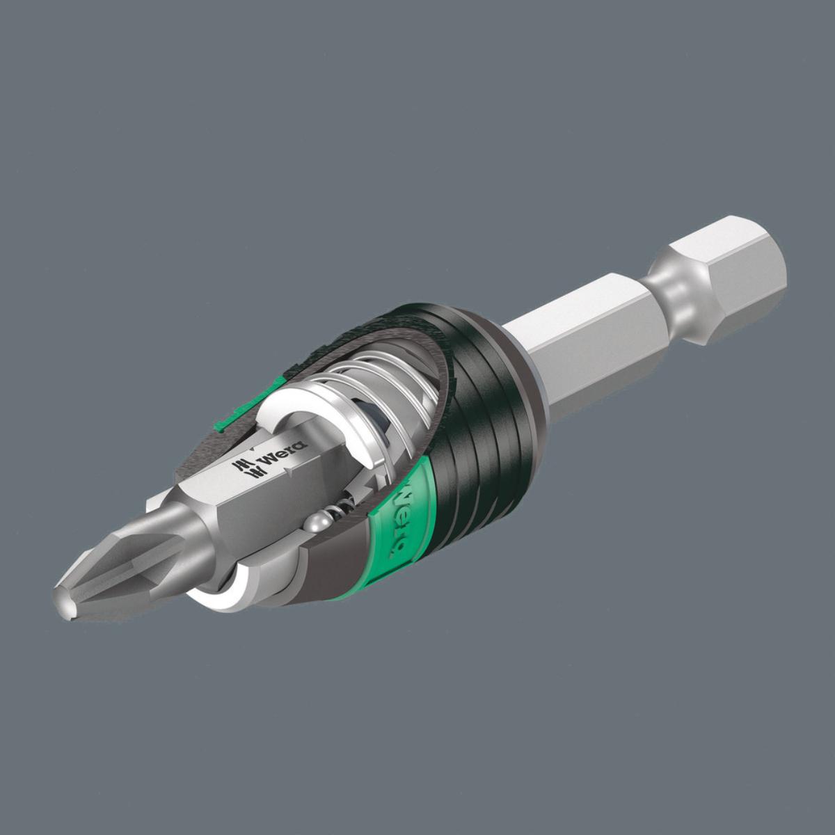 05104754001we Wera 844/7 Gewindebohrer-Bit-Satz, 8-teiliges Set